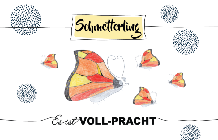 Krafttier Schmetterling