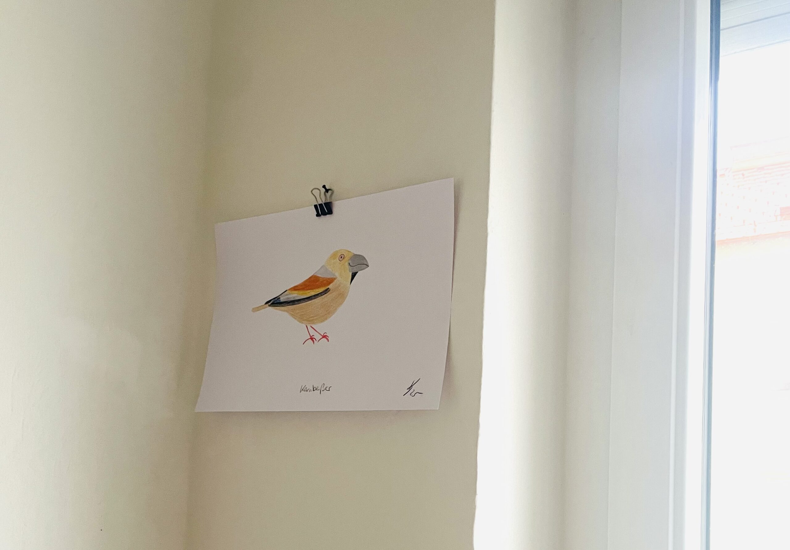 Krafttiere - Originalzeichnung