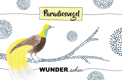 Krafttier Paradiesvogel