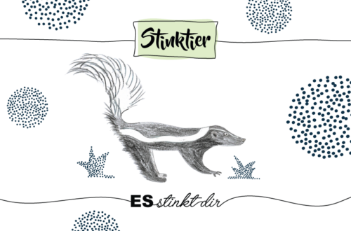 Krafttier Stinktier