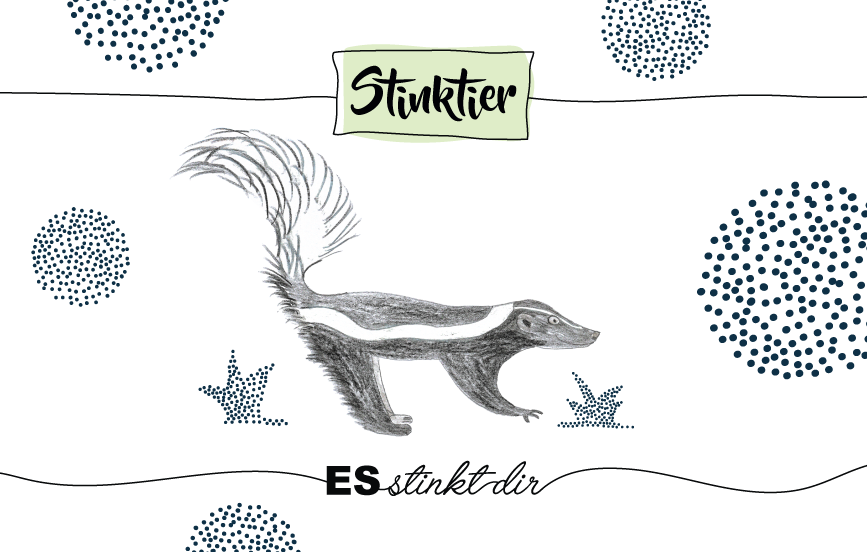 Krafttier Stinktier