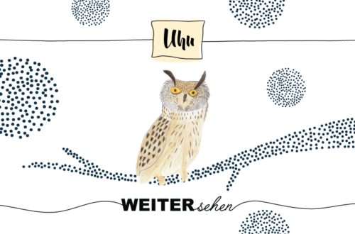 Krafttier Uhu